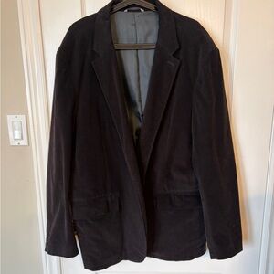 Men’s GAP Black Velvet Blazer.  Xl